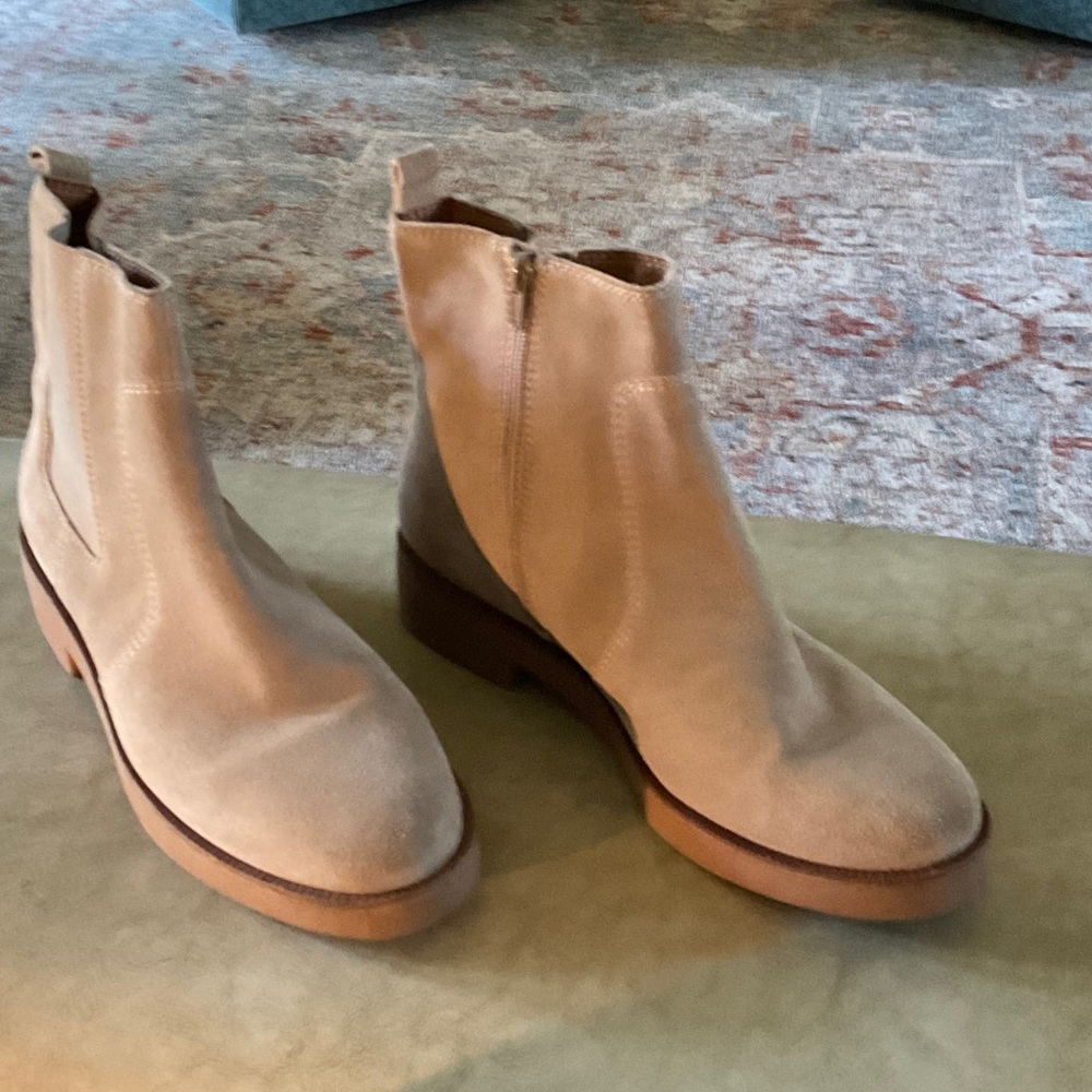 Lucky brand  Suede Ankle Boots